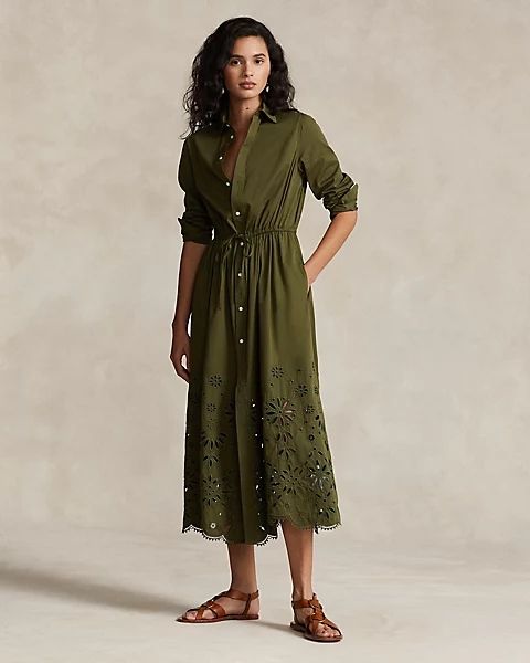 Polo Ralph Lauren Day Dress - New Olive