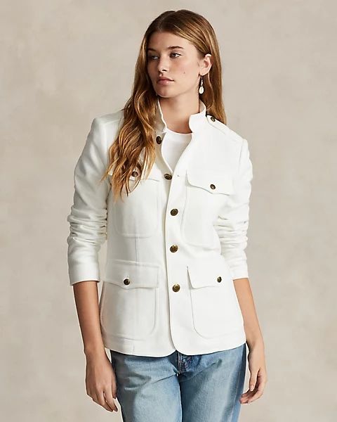 Polo Ralph Lauren Knit Twill Blazer - Deckwash White