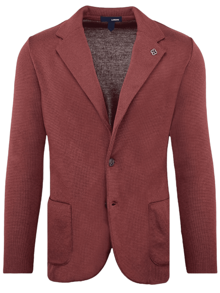 Lardini Knitted Jacket - Brique