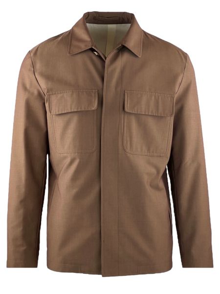 Lardini Overshirt Jacket - Light Brown