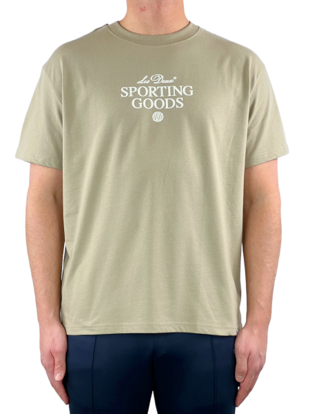 Les Deux Sporting Goods T Shirt - Dark Sand