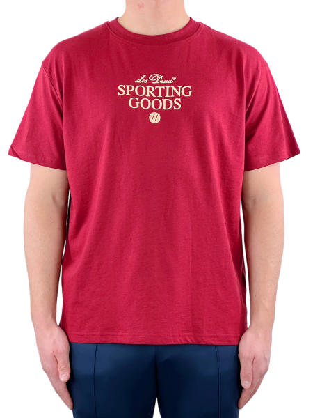 Les Deux Sporting Goods T Shirt - Burnt Red