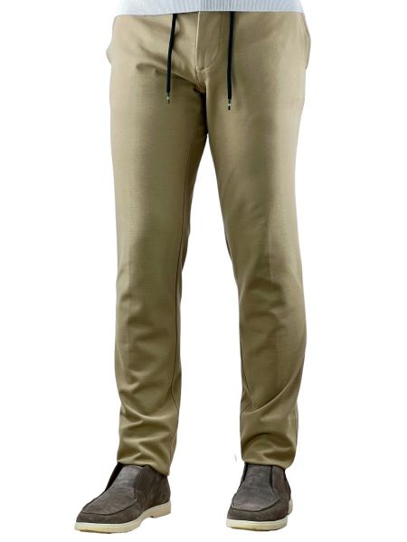 Mason's Technical Jersey Pants - Beige