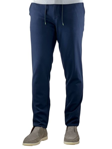 Mason's Technical Jersey Pants - Dark Blue