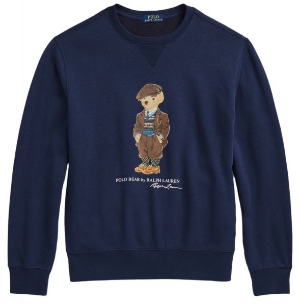 Ralph Lauren Heritage Bear Sweater - Newport Navy