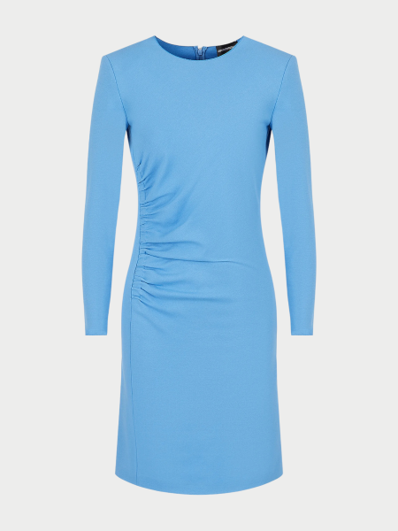 Emporio Armani Milano-Stitch Dress - Azzurro