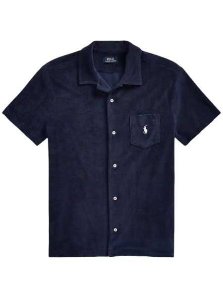 Ralph Lauren Badstof Shirt - Donkerblauw