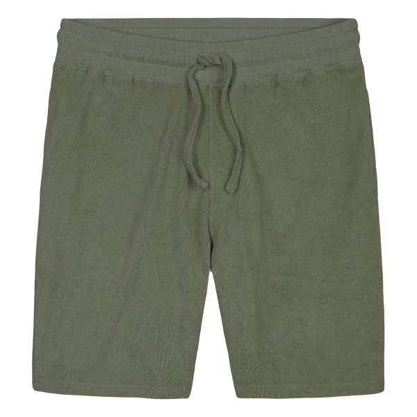 Wahts Toweling Short - Army Green