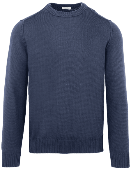 Cellini Knitted Sweater - Dark Blue