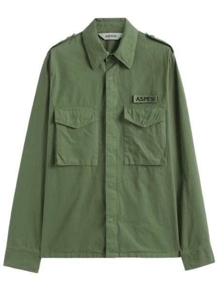 Aspesi Cotton Military Jacket - Sage Green