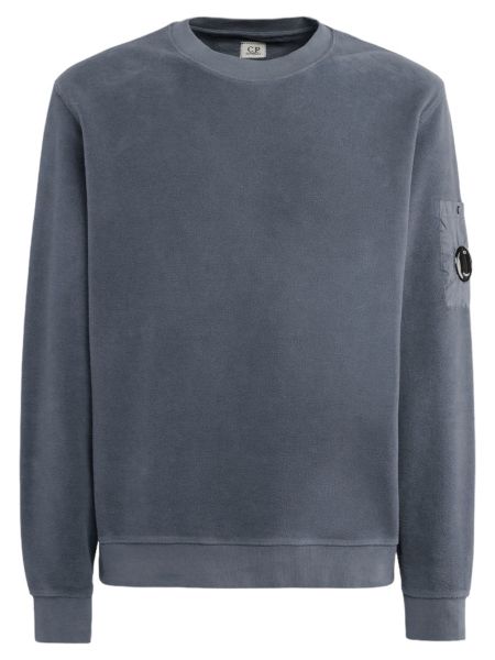 C.P. Company Reverse Brushed Sweatshirt - Orion Blue
