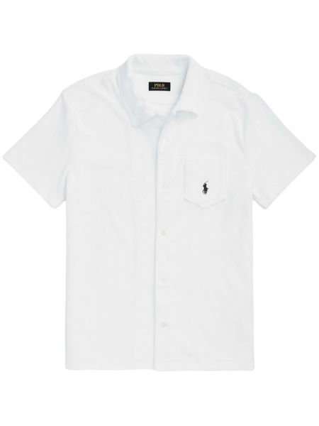 Polo Ralph Lauren Badstof Shirt - Wit