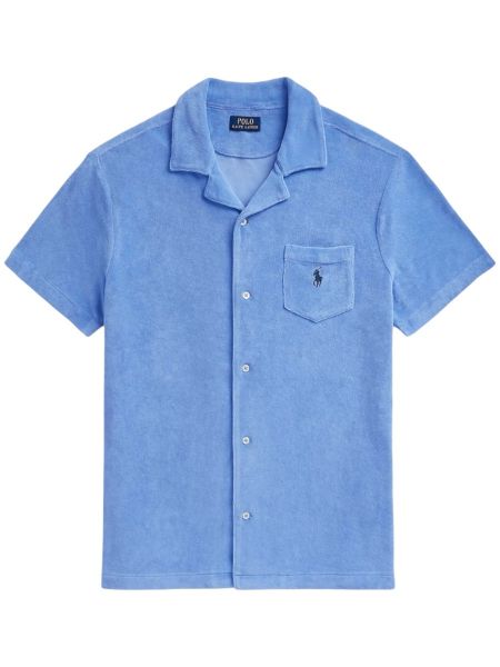 Polo Ralph Lauren Badstof Shirt - Blauw
