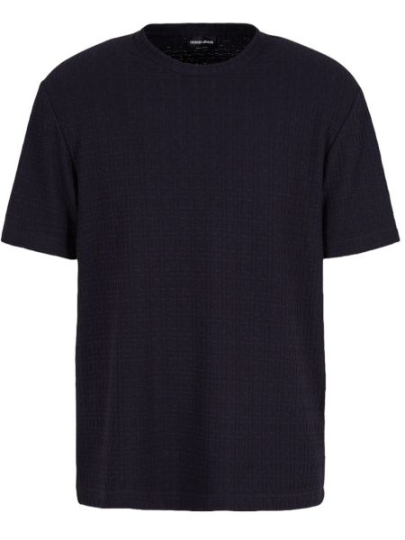 Giorgio Armani Crew-Neck T-Shirt - Navy Blue