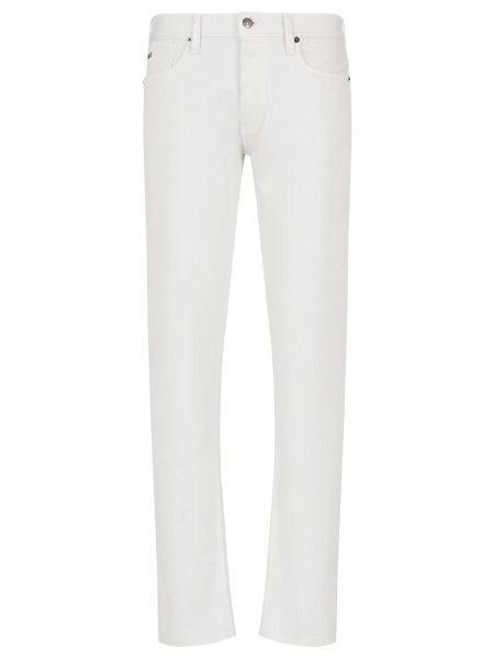 Emporio Armani J75 Slim-Fit Jeans - Light Grey