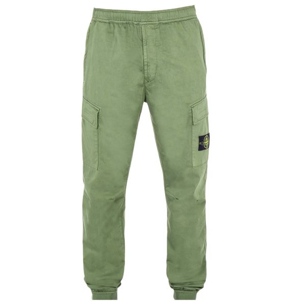 Stone Island Slim-Fit Cargo Pants - Sage Green