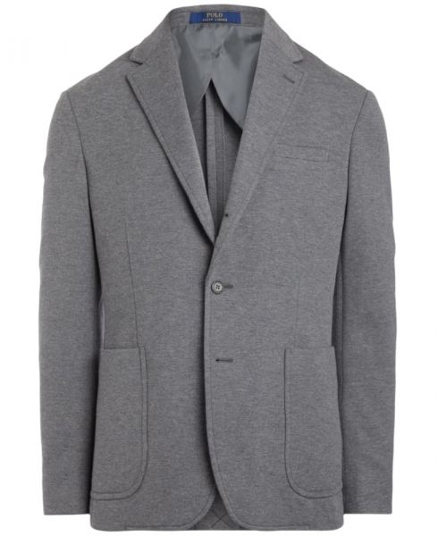Ralph Lauren Soft Knit Jersey Blazer - Grey
