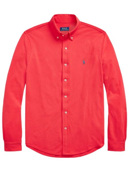 Ralph Lauren Mesh Cotton Shirt - Red