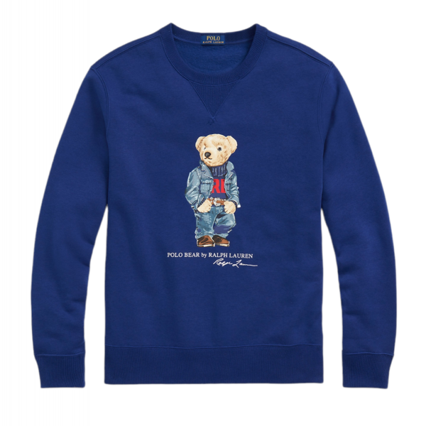 Ralph Lauren Polo Bear Sweater - Harrison Blue Denim
