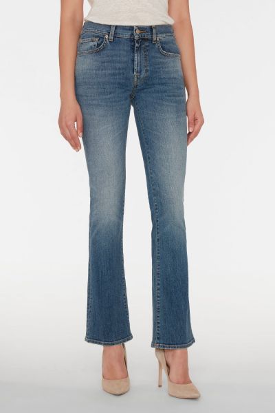 Seven For All Mankind Bootcut Tailorless Blue Denim