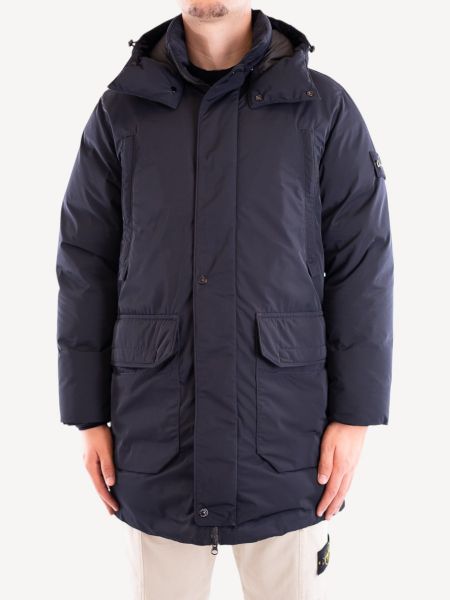 Stone Island Down Coat 70726 - Navy Blue