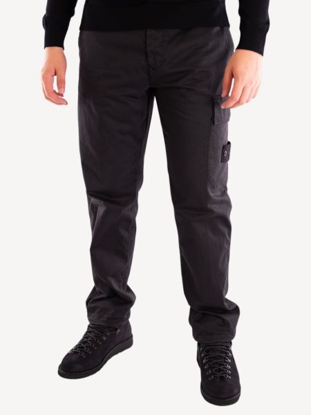 Stone Island Ghost Piece Pants 336F6 - Black