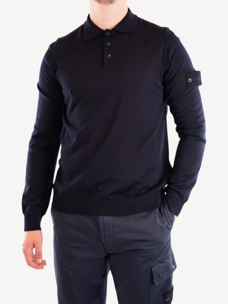 Stone Island Ghost Piece Polo 571FC - Navy Blue