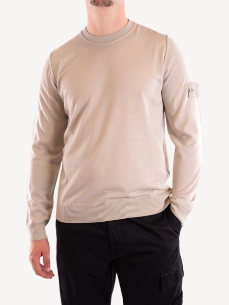 Stone Island Ghost Piece Pullover 566FC - Beige