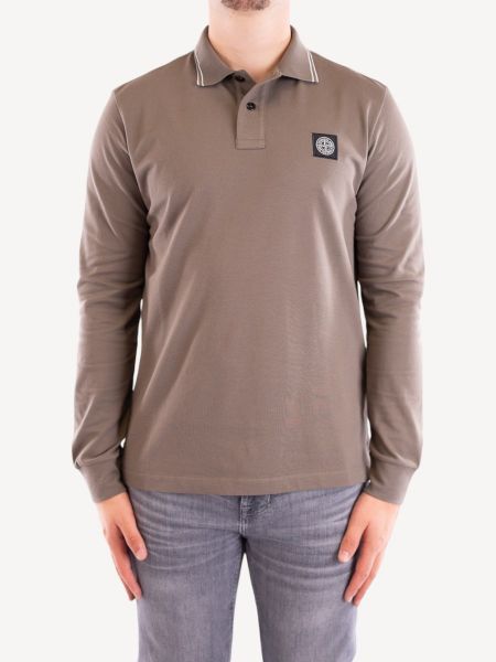 Stone Island Longsleeve Polo 2SL18 - Walnut