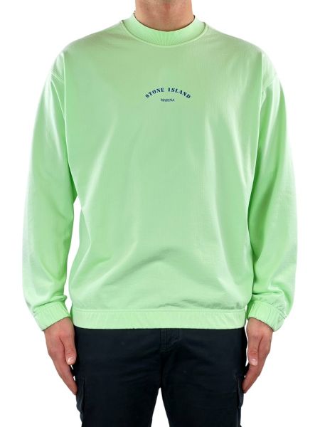 Stone Island Marina Sweater 652X2 - Lime Green