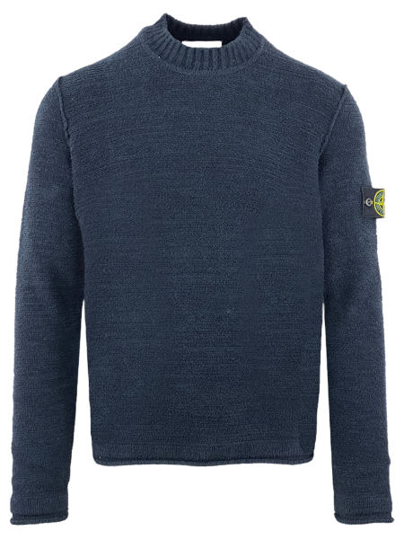 Stone Island Knitted Sweater 530A6 - Dark Blue
