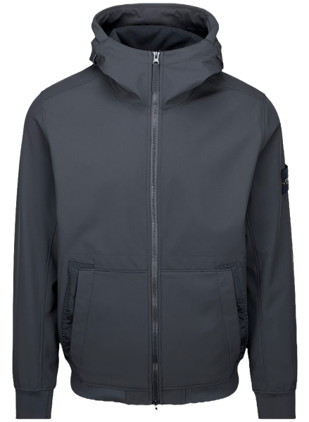 Stone Island Softshell Jacket Q0122 - Black