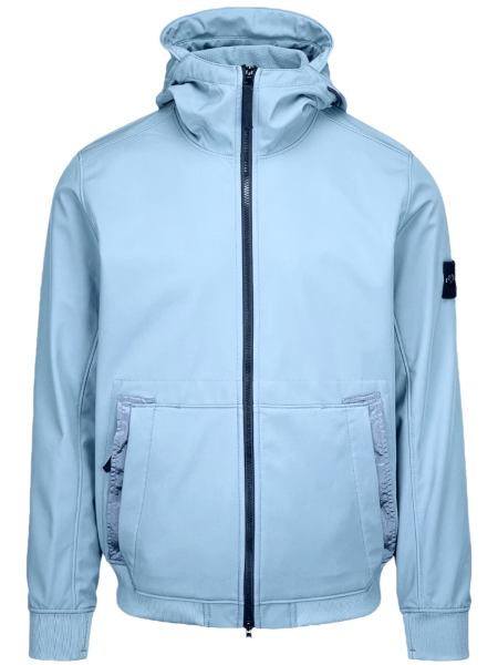 Stone Island Softshell Jacket Q0122 - Mid Blue