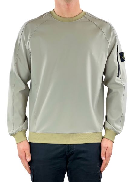 Stone Island Stretch Nylon Sweatshirt 60653 - Beige