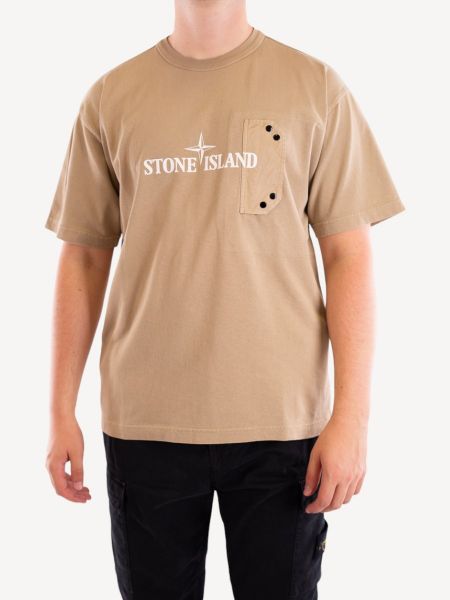 Stone Island T-Shirt 21079 - Biscuit