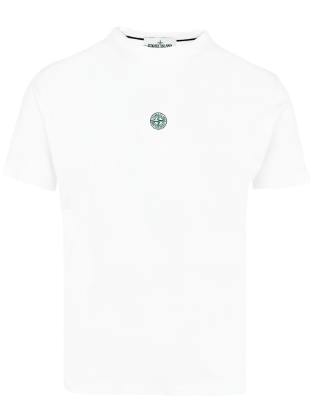 Stone Island T-Shirt Backprint 2NS86 - White