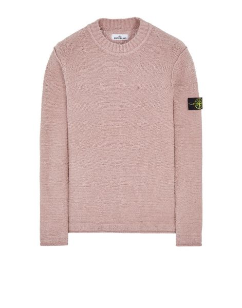 Stone Island 530A06 Knitted Sweater - Pink Quartz
