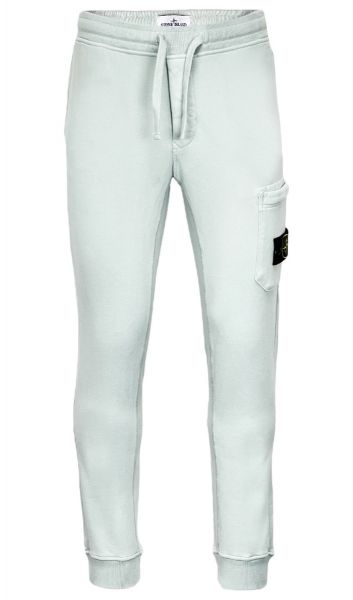 Stone Island Fleece Pants 64520 - Pearl Grey