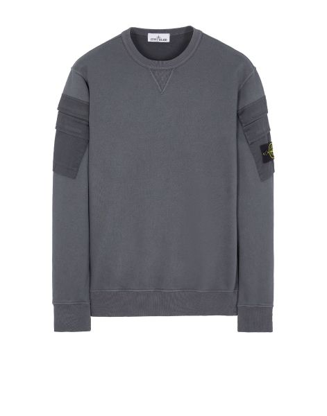 Stone Island Sweater 60577 - Lead Grey