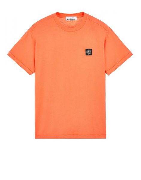 Stone Island Basic T-Shirt - Bright Orange