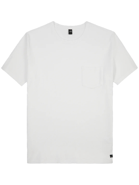 Wahts Todd Toweling T-Shirt - Pure White